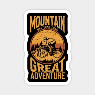 Mountain bike Magnet