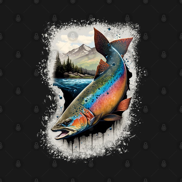 Cutthroat Trout By The Mountains by TheCore