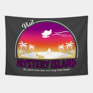 Visit Mystery Island Tapestry