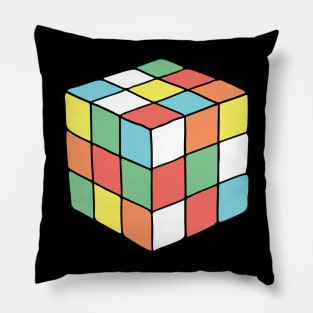 80s Retro Cubic Pillow