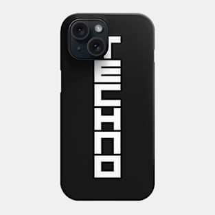 TECHNO LOGO DESIGN Phone Case