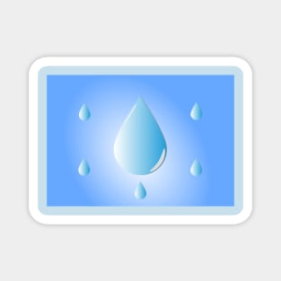 Water drop Magnet