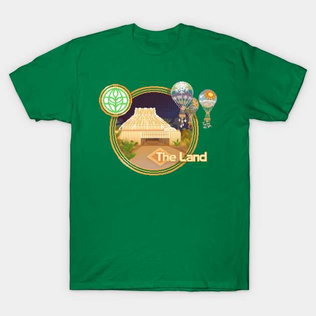 The Land Pixel Art - The Land - T-Shirt