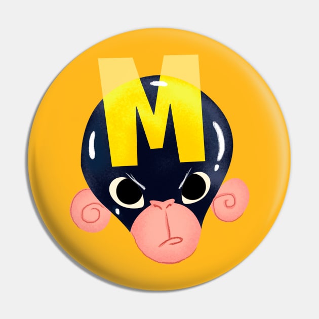 Monkey Pin by victor7234