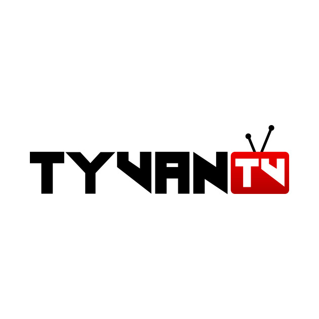 TyvanTV Logo w/TYVAN - Red by Tyvan