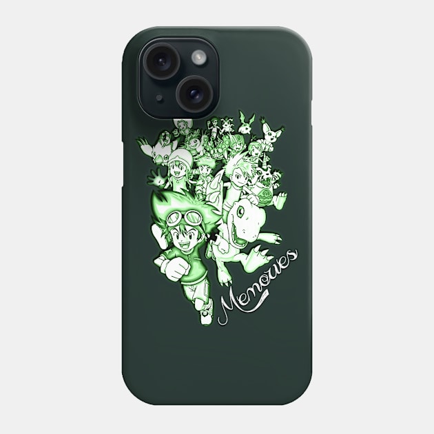 Digimon Memories Phone Case by CursedRose