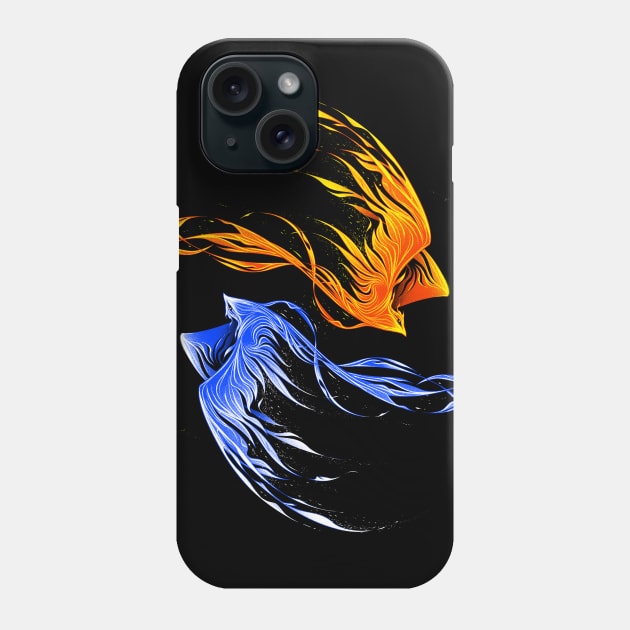 Phoenix Ice And Fire Phone Case by Tobe_Fonseca