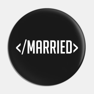 Unmarried (white) Pin