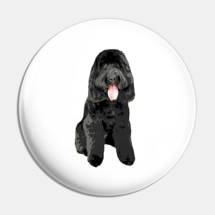 Cockapoo Cockerpoo Black Cutie Doodle Dog Pin