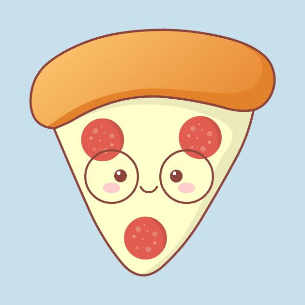 Kawaii Pizza by AnishaCreations