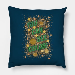 Colorblind! Pillow