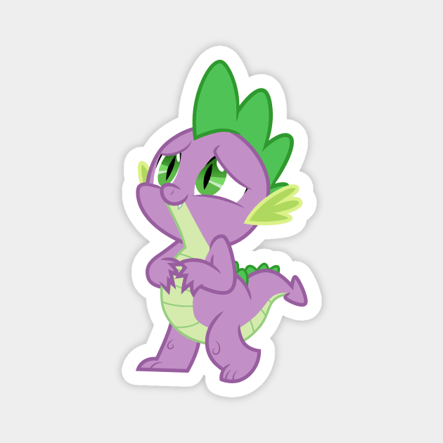 nervous Spike Magnet by CloudyGlow