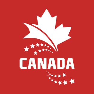 Canada White Lineart | Limited Edition T-Shirt