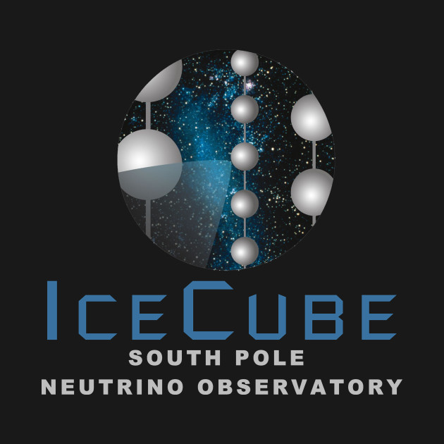 Disover IceCube Logo - Icecube Neutrino Observatory - T-Shirt