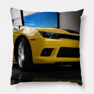 Chevrolet Camaro 2015, yellow Pillow