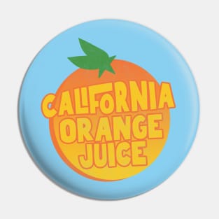 California Orange Juice Pin