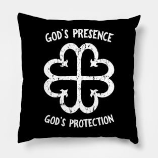 Africa Sankofa Adinkra Symbol "God's Presence, God's Protection. Pillow