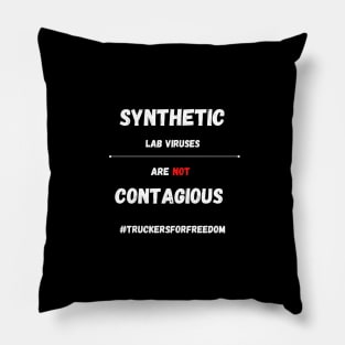 Synthetic viruses are not contagious. Pillow