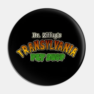 Dr Zitbag's Transylvania Pet Shop Pin