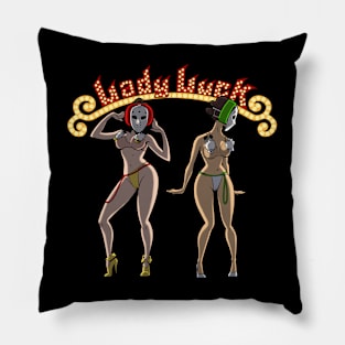 Hockey Mask Dancers Pillow