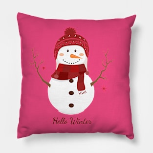 Merry christmas and happy new year T_shirt Pillow