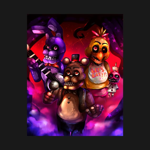 FNAF + (Plus) by rocioam7