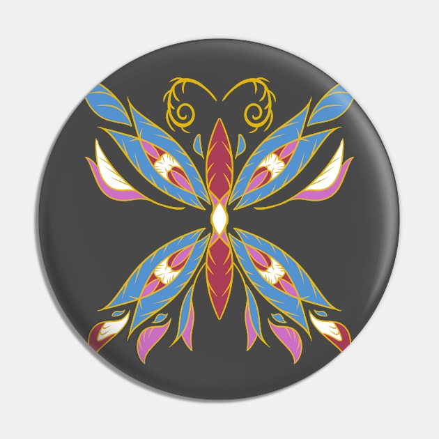 Butterfly Pin by SoraLorr