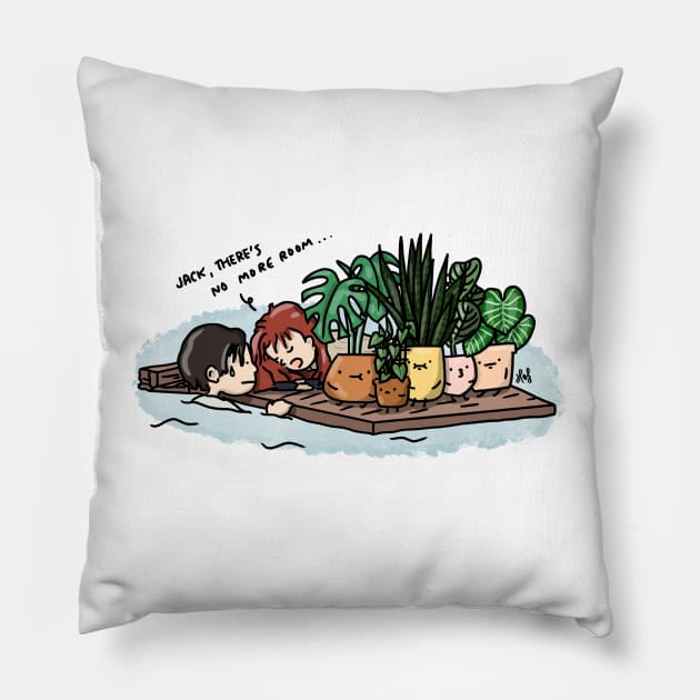 My plants will live on (Light) Pillow by Home by Faith