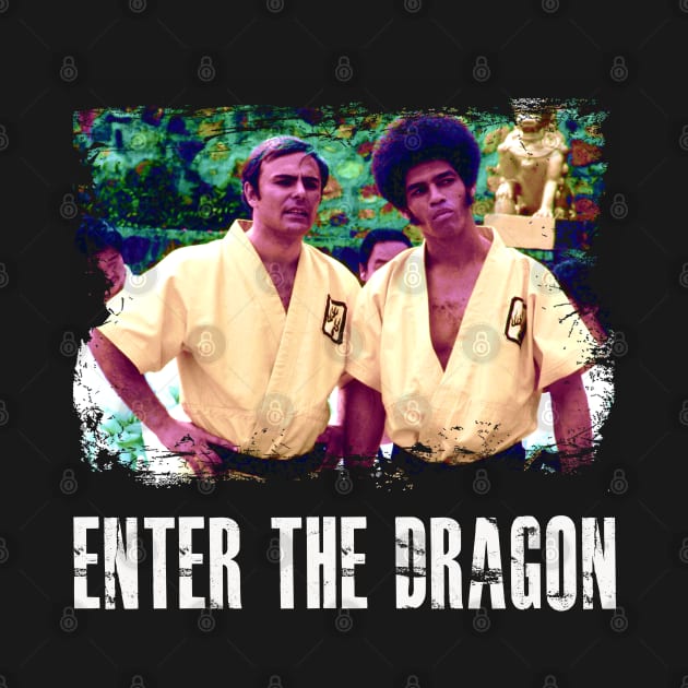 Enter the Elegance Bruce's Impact on Stylish  the Dragon on Wearable Canvas by Silly Picture