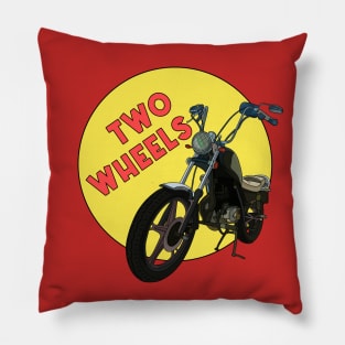 Two Wheels Pillow