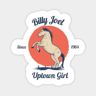 Uptown Girl // Horse Design Magnet