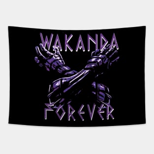 wakanda forever gesture Tapestry