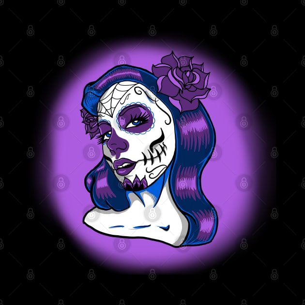 Sugar Skull Woman by Joebarondesign