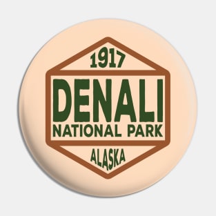 Denali National Park badge Pin