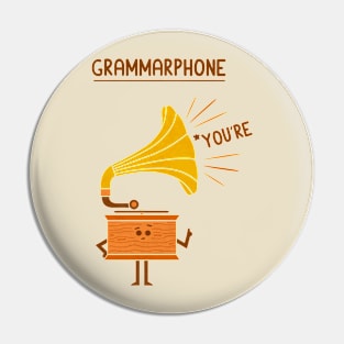 Grammarphone Pin