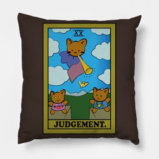 TAROT CARDS | JUDGEMENT. | CAT Pillow