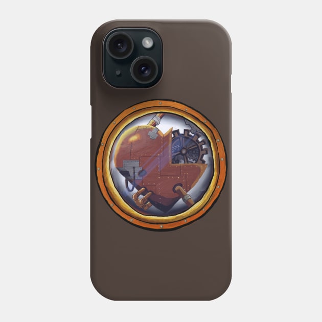 Clockwork Heart Phone Case by TheHaloEquation
