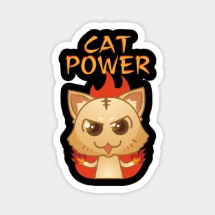 Cat Power In Flames Magnet