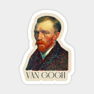 Van Gogh Portrait Magnet
