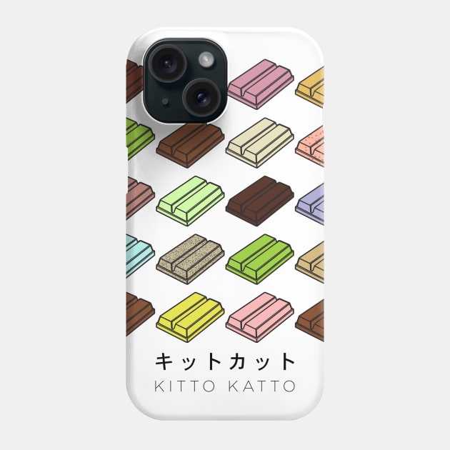 Japanese Kitto Katto Phone Case by andrew_kelly_uk@yahoo.co.uk