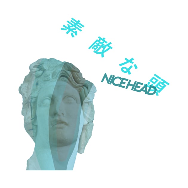 Aesthetic Vaporwave Bust by barrybearson