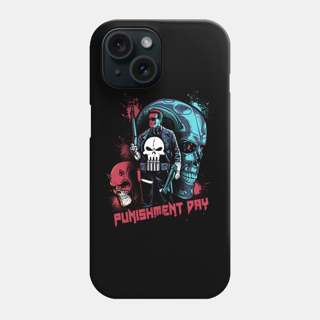 Punishment Day Phone Case by Roni Nucleart