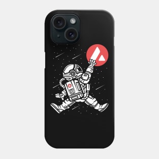 Astronaut Avalanche AVAX Coin To The Moon Crypto Token Cryptocurrency Wallet Birthday Gift For Men Women Kids Phone Case