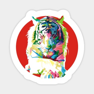 tiger smile Magnet