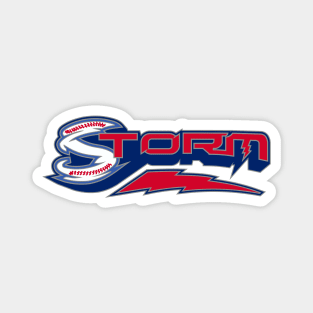 Storm Baseball Magnet