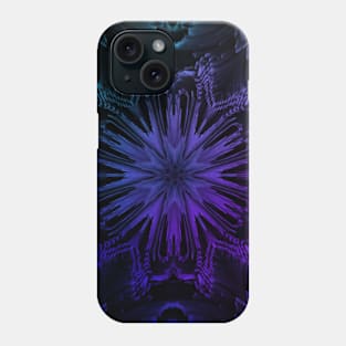 Galaxy Floral Flower Space Ombre Phone Case