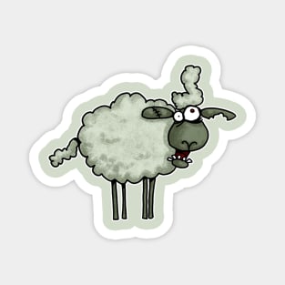 Zombie Sheep Magnet