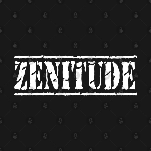 Simple Zenitude white - stamp by ZenNature