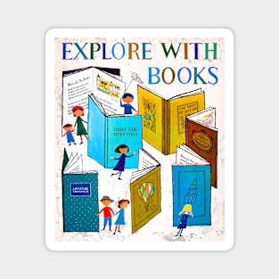 Explore With Books, 1957 by Alice Provensen Magnet