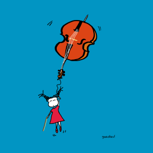 Cello flying T-Shirt